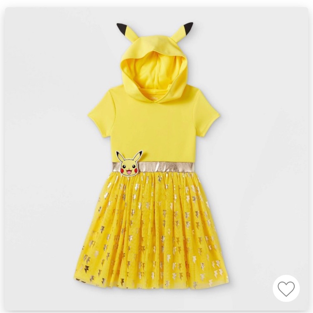 Pokemon dress with tutu skirt